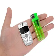 Мини X6 ключа автомобиля дизайн модели сотовый телефон Magic Voice Changer Dual Sim русского языка клавиатуры крошечные Размеры детский мобильный телефон