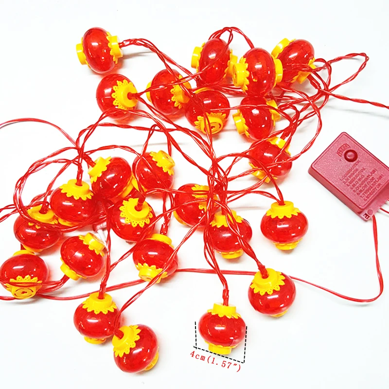 

Chinese Red Lantern gerlyanda LED Lights decoration led string lights Christmas Garland new year holiday decorative lights