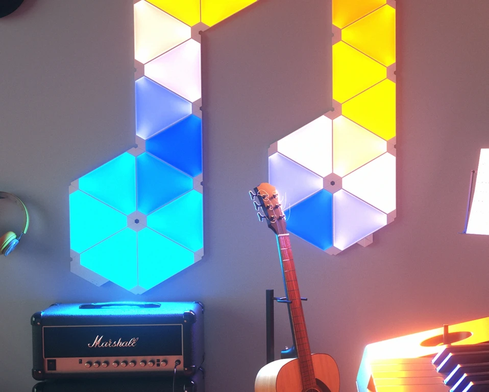 Xiaomi Nanoleaf полноцветный умный нечетный светильник для работы с приложением Mijia для Apple Homekit Google home настройка на заказ