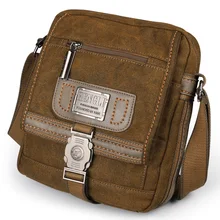 Canvas font b bag b font font b men b font font b shoulder b font