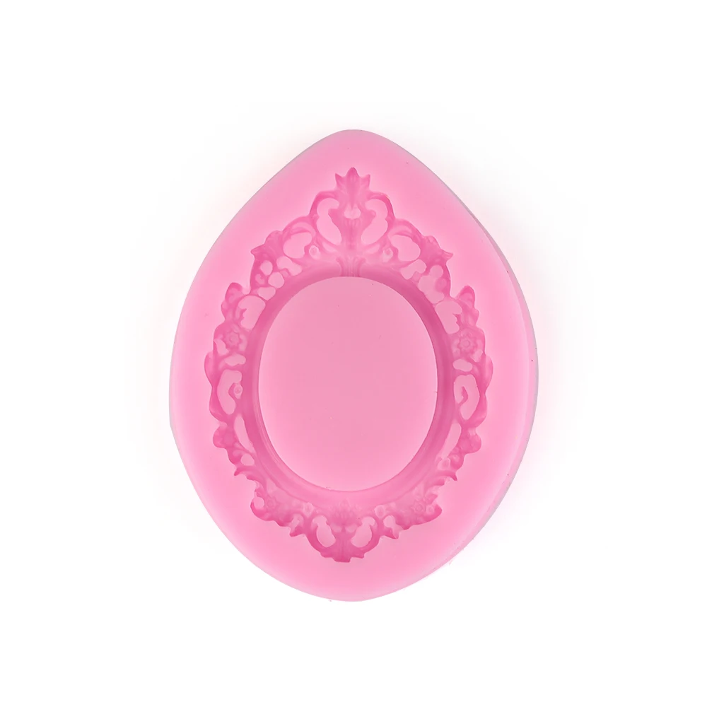 

1PC Silicone Frame Shape Cake Mold Bakery Pastry Fondant Cake Decorating silicone mold Kitchen Baking Tools