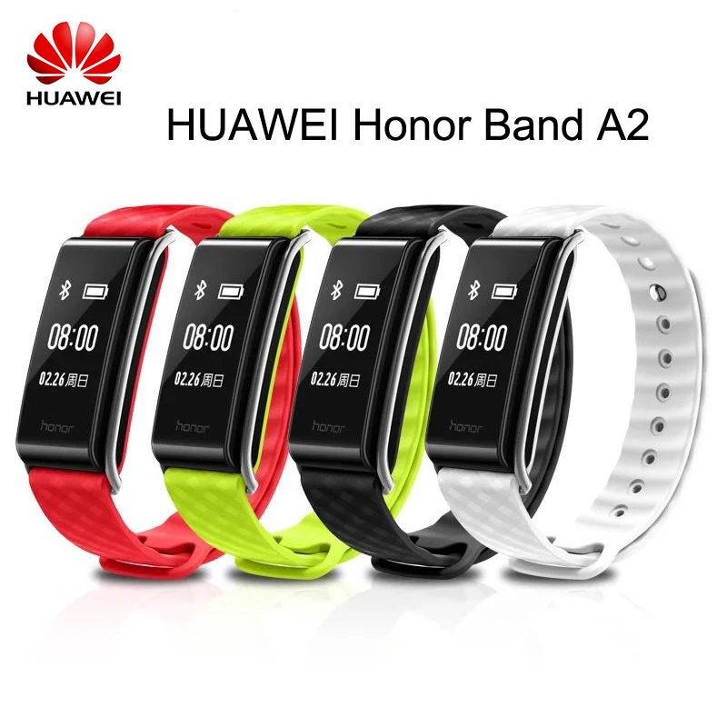 

HUAWEI Honor Color Band A2 Band Smart Wristband Tracker IP67 Waterproof Sleep Heart Rate Monitor Bracelet Honor play band A2