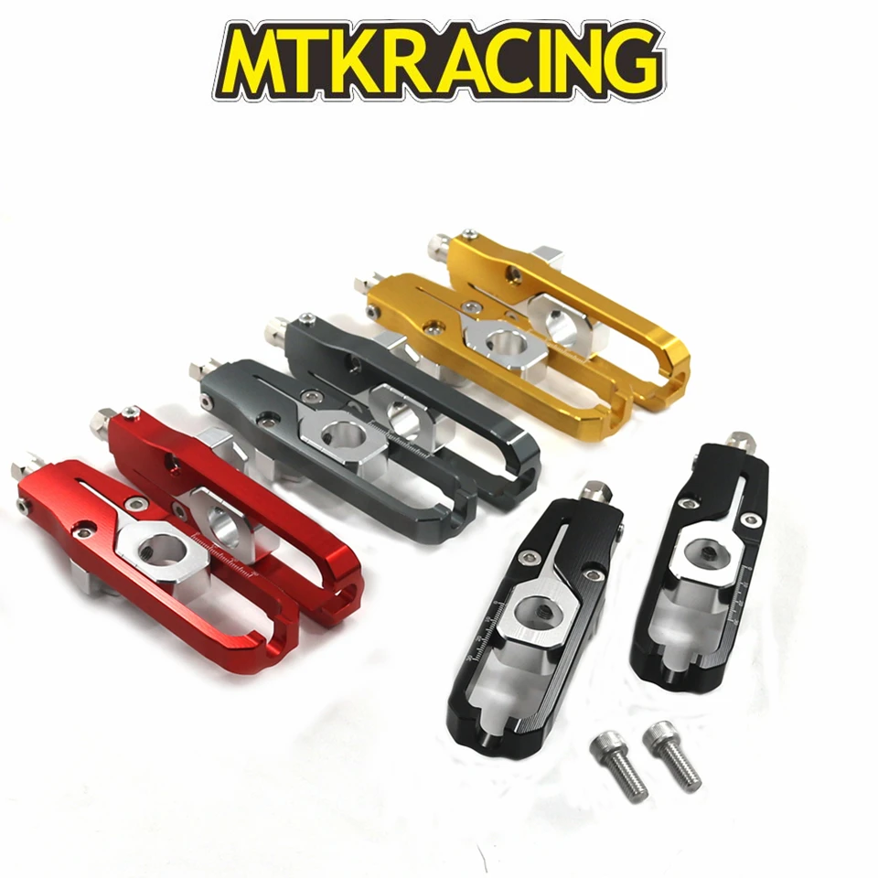 

MTKRACING For Honda x adv 300/750/1000 2017-2019 Chain Adjusters Tensioners CNC Aluminum For honda motorcycle chain adjuster