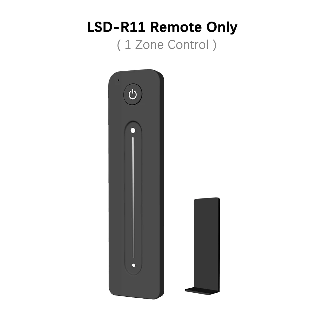 LED Dimmer 12V 5V 24V 36V 8A PWM Wireless RF Switch with 2.4G brightness adjustment touch Remote for Led Single Color strip - Color: LSD-R11 Remote Only