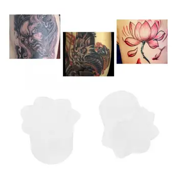 

Tattoo Ink Cup 1000Pcs/Set Professional Feptagon Tattoo Ink Cup Plastic Tattoo Pigment Holder