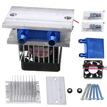 

1 Set 12V DIY Kit Thermoelectric Refrigeration Cooler Refrigeration Cooling Fan System Heatsink For DIY