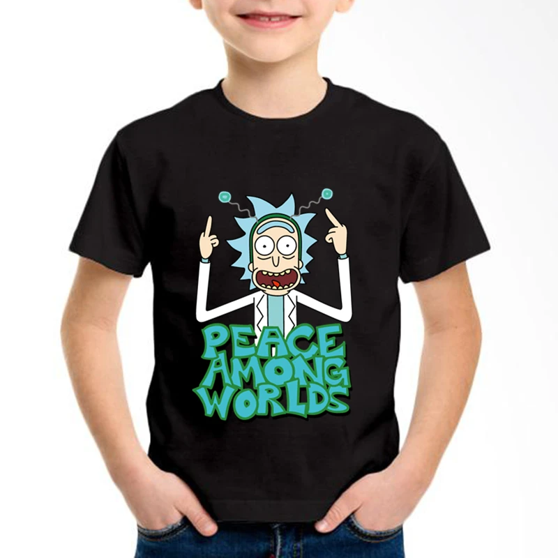 Rick and morty kids shirt Clearance