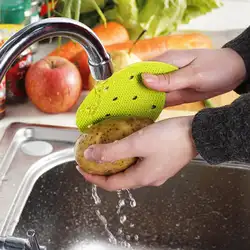 Новый Мультифункциональный фруктовый овощ-Картофель Чистящая Щетка кухня приспособление для дома