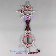 Kingdom Hearts древесина связи пламени костюм для косплея опору ПВХ сделал ACG Косплэй