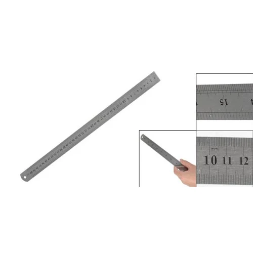 Доступный Нержавеющая сталь 16 дюймов прямо линейка измерительная комплект метрики 40 см