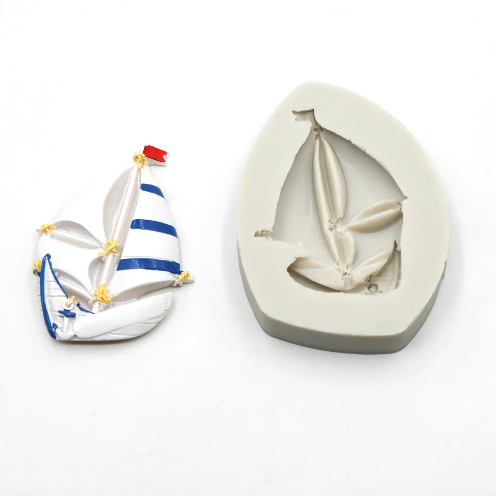 

Luyou 1pcs Sailboat Cake Border Silicone Mold Fondant Mold Chocolate Mold Cake Decorating Tools Birthday Cake Mould FM1808