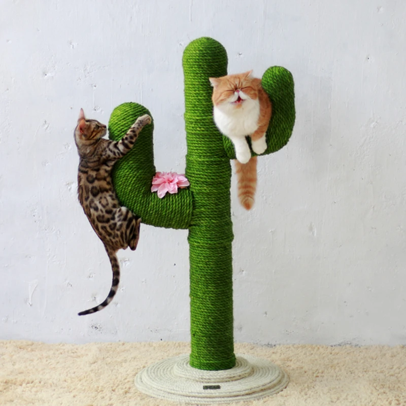 cat scratch post tower