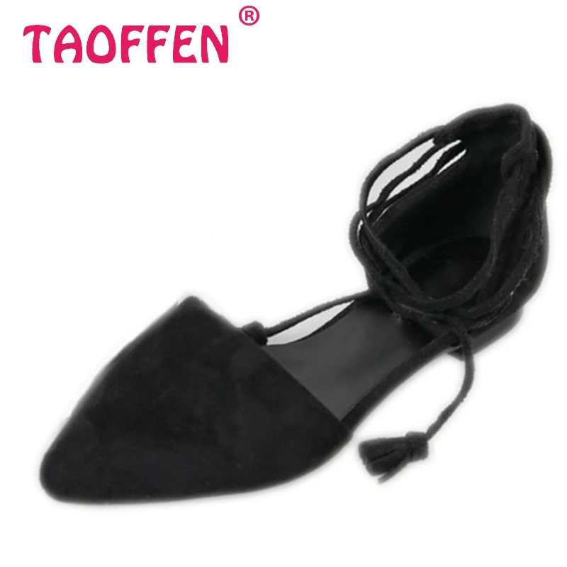 

Women Ankle Strap Flat Sandals Brand Pointed Toe Sexy Fashion Dress Leisure Ladies Sandalias Footwear Shoes size 32-47 PA00663