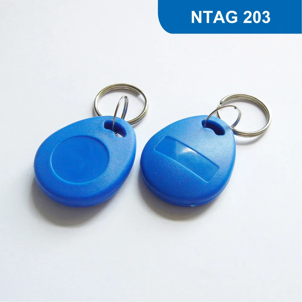 

NO. 5 RFID Key Tag, RFID Key Fob for access control, NFC Tag RFID Token With ISO14443A 13.56MHz NTAG203 Chip free shipping