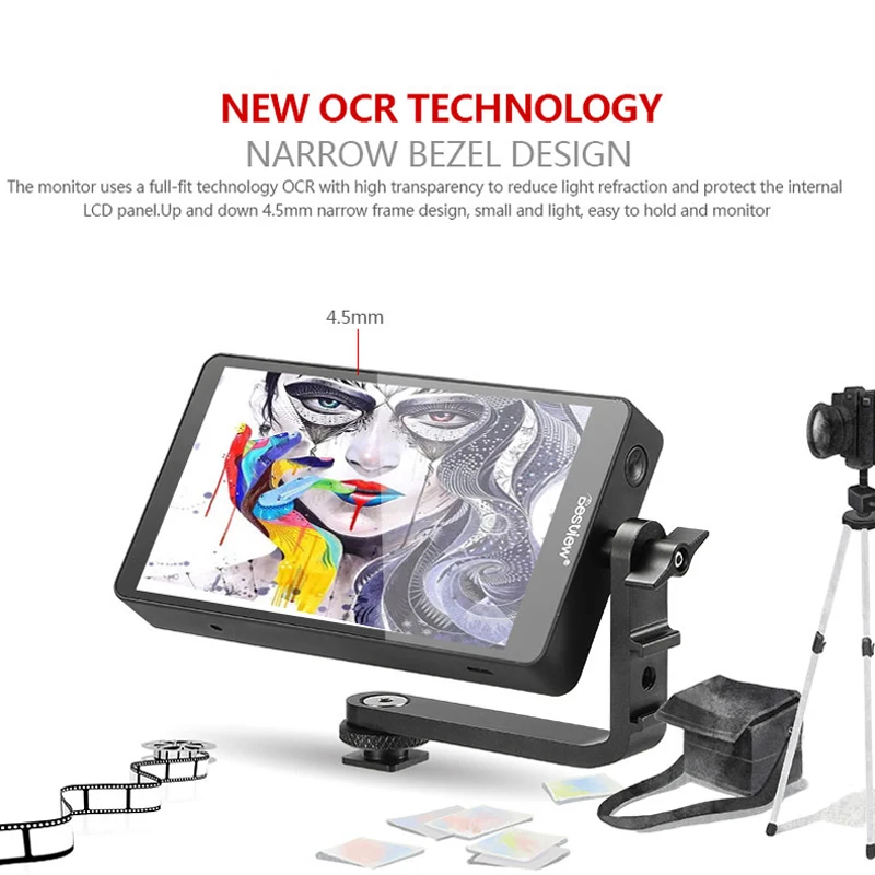 Монитор Bestview S5 5 дюйма 4K монитор для SONY NIKON CANON DSLR ZHIYUN камера nikon hdmi спортивной