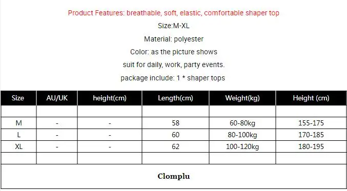 Clomplu Shaper футболка для живота брюшной переплет для мужчин Талии Тренажер Корректирующее белье топы для похудения дышащая сетка летняя Shepwear