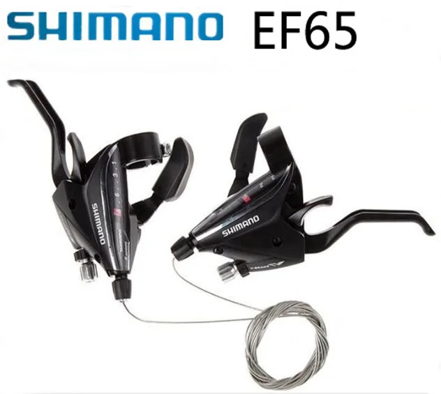 ST EF65 SHIMANO Derailleur الفرامل 24 S 27 S سرعة شيفتر رافعة التبديل يسار يمين التحول 3 s x 8 s و 3 s x 9 s كابل MTB الدراجة دراجة أجزاء