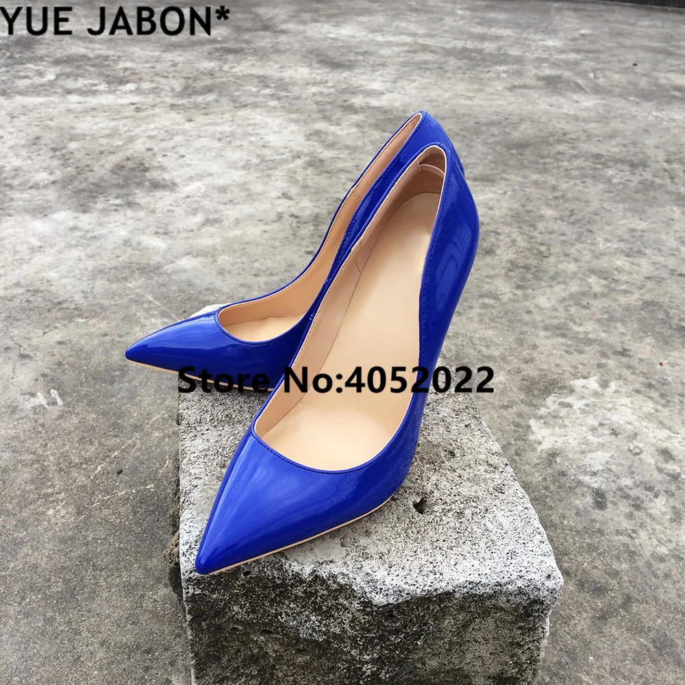 2 Yue 12 Tamaño Picture 3 Stilettos Punta La Tacones Cm Boda Señora 43 Zapatos picture Mujer Jabon 1 picture De Altos Para Azul Sexy Lujo Bombas rwqRxrgY