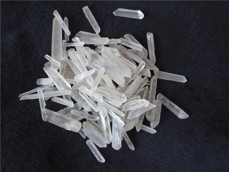 

small thin 40-60 Piece Lot NATURAL QUARTZ CRYSTAL POINTS & SHARDS 100g Raw Point