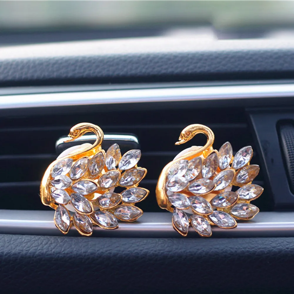 

Car Loving Gift Air Outlet Fragrant Perfume Crown Swan Lips Freshener Diffuser Auto Solid Fragrance Air Conditioner