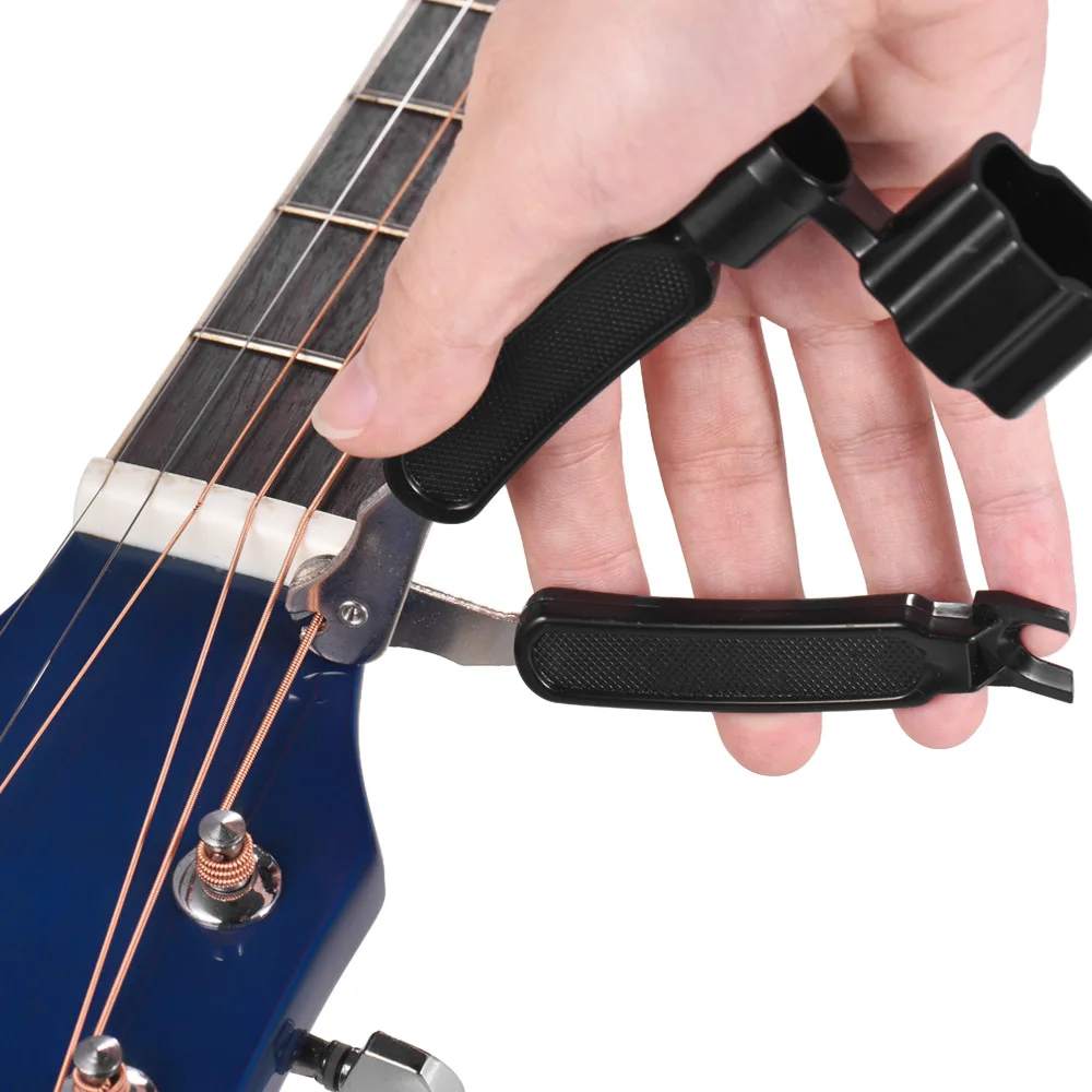 Multifunctional Guitar String Peg Winder Bridge Pin Puller String