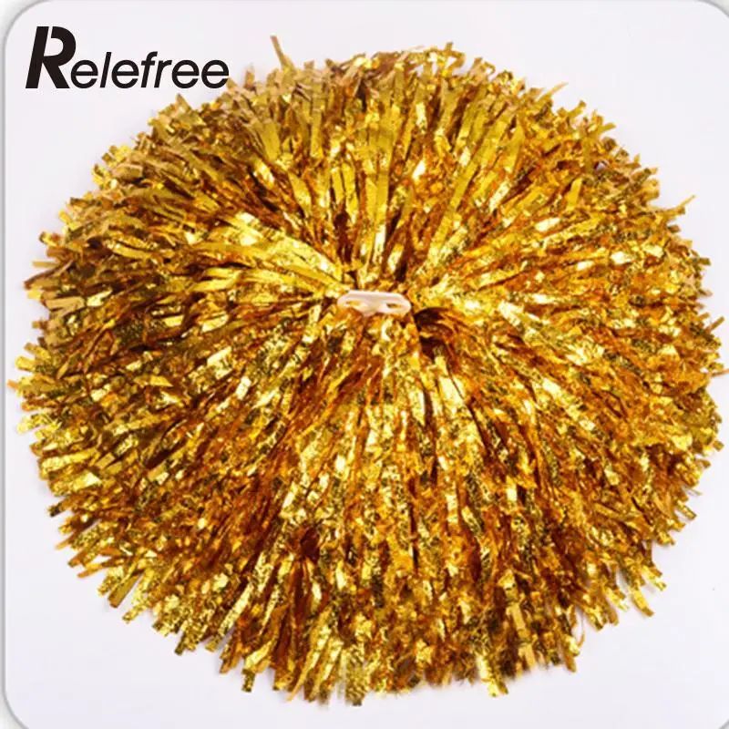Relefree 1 زوج لعبة الكريات هتاف التشجيع بوم بومس تنطبق العملية الرياضية مباراة و صخبا الحفل الحزب نادي ديكور