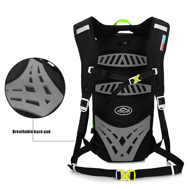 Perfect LOCAL LION 6L Waterproof Bicycle Backpack, MTB Bike Water Bag, Nylon Cycling Hiking Camping Hydration Backpack,no water bag 2 Perfect LOCAL LION 6L Waterproof Bicycle Backpack, MTB Bike Water Bag, Nylon Cycling Hiking Camping Hydration Backpack,no water bag 2