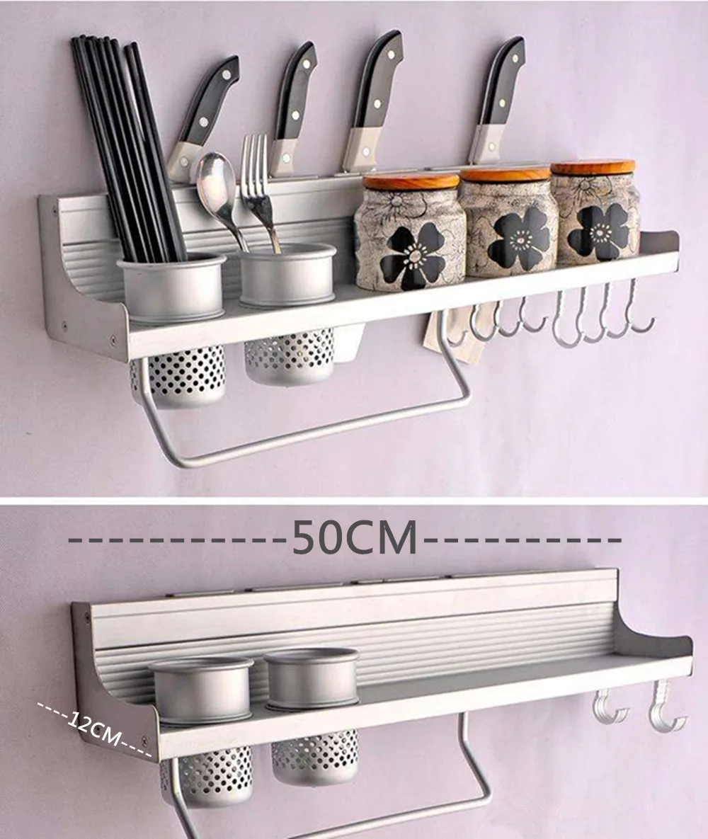 Многофункциональный кухонный стеллаж для хранения Fastnes Wall mount Bar Suprimentos Estante cocina ORR