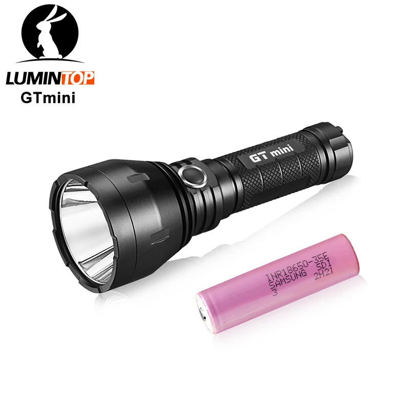 LUMINTOP GT Mini 1200 люмен 750 метров Длинный фонарик 17 Вт 4.5A CREE XHL 135, 000cd CW и NW светодиодный фонарь для улицы