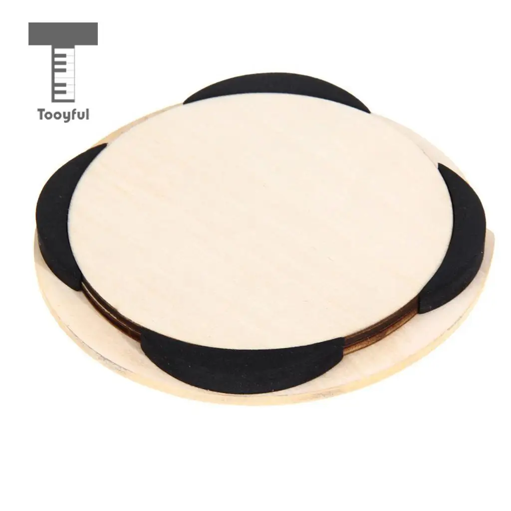 Tooyful Wood Acoustic Guitar Soundhole Cover Feedback Buster for 40'' 41'' Guitar Parts Accessories
