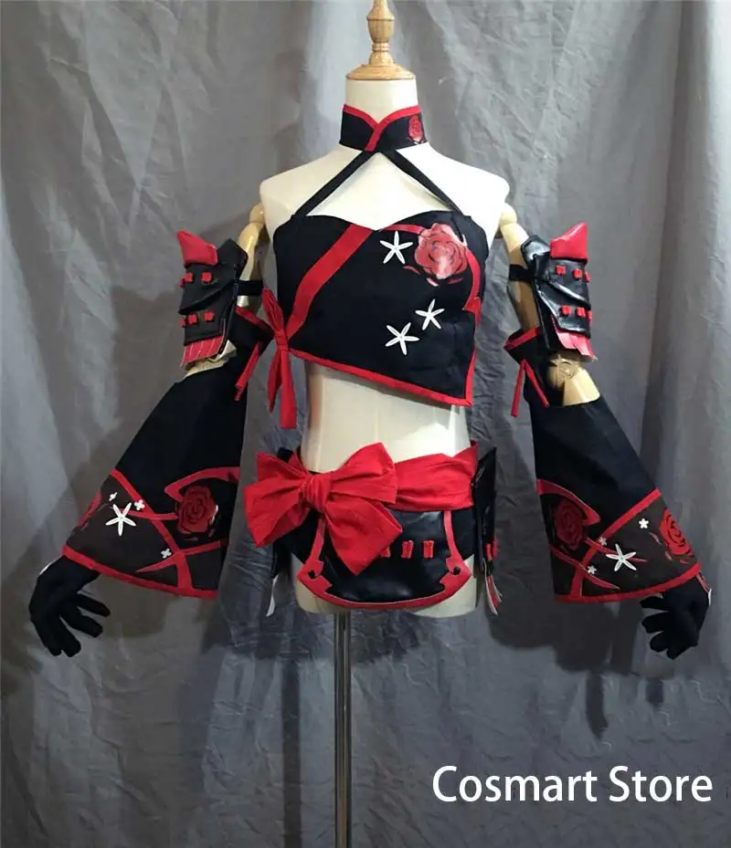 

[Customize]Final Fantasy XIV FF14 Shisui Samurai Tank Cosplay costume Halloween Costume for women Free Shipping