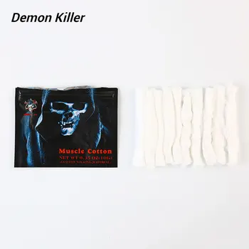 

New Original Demon Killer Muscle Cotton Organic Cotton Fiber For RDA RBA RTA RDTA Dripka Tank E Cig DIY Atomizer Wicking Cotton