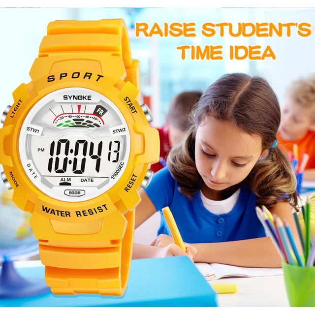 SYNOKE LED Digital Children Watch Kids Watches Girls Boys Clock Child Sport Wris SYNOKE LED Digital Children Watch Kids Watches Girls Boys Clock Child Sport Wris