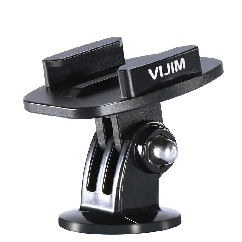 

VIJIM GP-2 Aluminum Quik Release Base for Action Cameras Quick Install Plate for Gopro765 Osmo Action EKEN SJCAM Action Cameras
