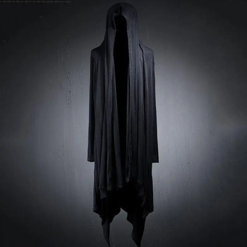 Casual Hoodie Women Long Sleeve Outwear Gothic Sweatshirt Oversize 5XL Cool Black Spring Autumn Hoodies Blue Streetwear Overcoat