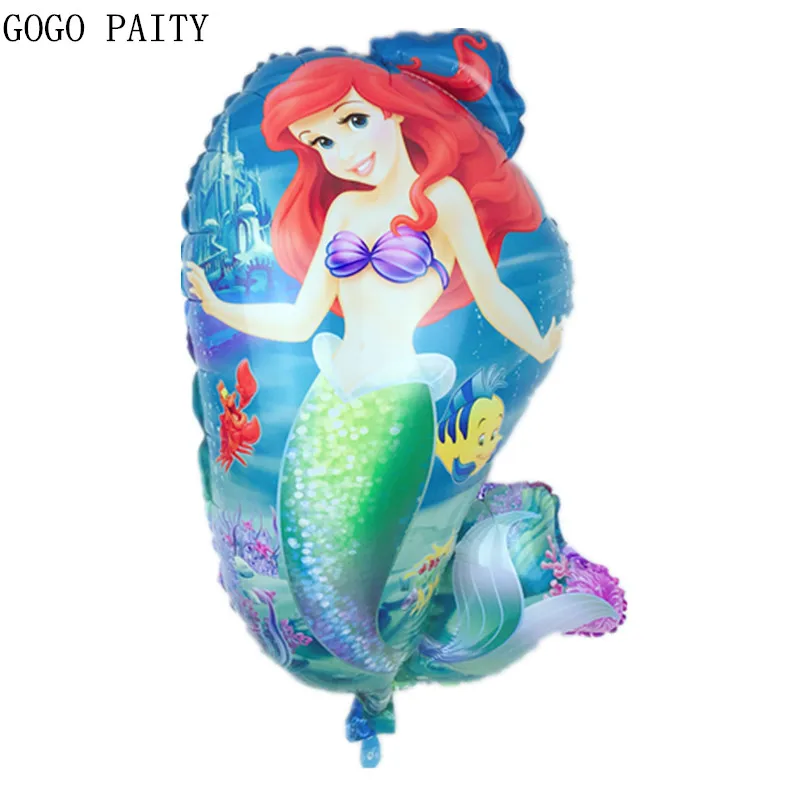 GOGO PAITY Free shipping new children s font b toys b font mermaid balloon wholesale balloon