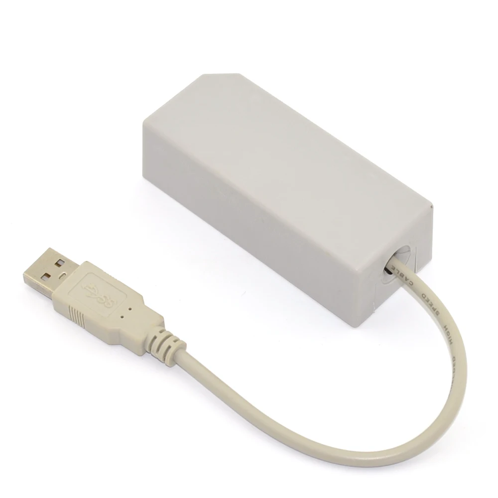 Высококачественный сетевой адаптер USB LAN для wii