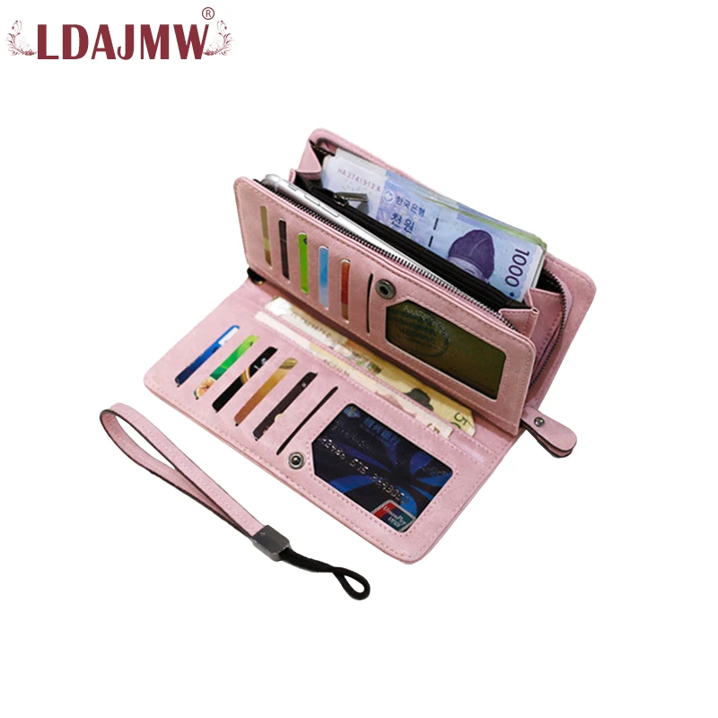 LDAJMW женские кошельки держатель для карт кошелек Кожаный клатч Сумка с верхней
