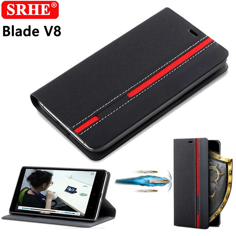 Чехол для ZTE Blade V8 чехол роскошный кожаный телефона подставка V 8 BV0800 флип кейс