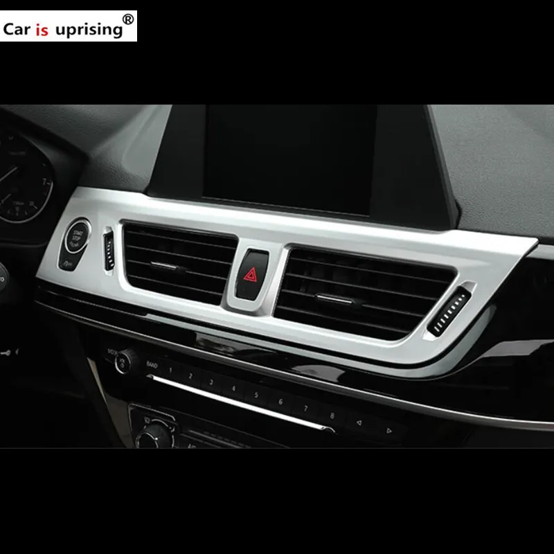 

For BMW 1 Series F21 car Refit Sticker center air outlet frame Accessories for bmw 118i 120i 125i 2016-2018 Car styling