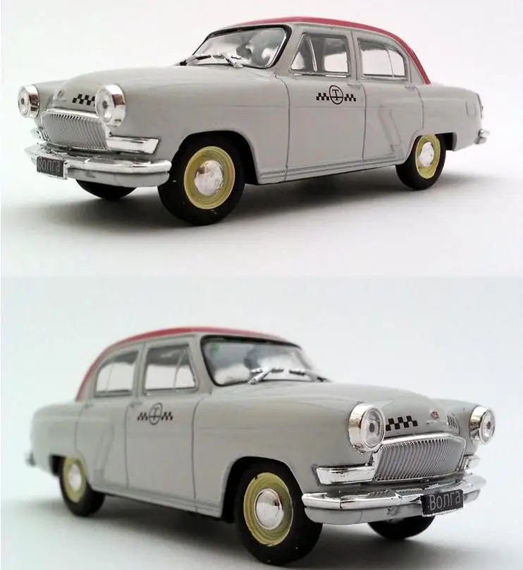  1:43 scale alloy car models high simulation Volga TAXI car toysdiecast metal modeleducational toy v