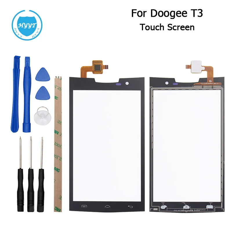 Для Doogee T3 Сенсорный экран Оригинальный сенсорный Панель идеальный ремонт