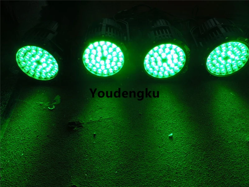 12 шт. ip65 36x3 Вт led par 64 rgb led Номинальный свет водонепроницаемый par