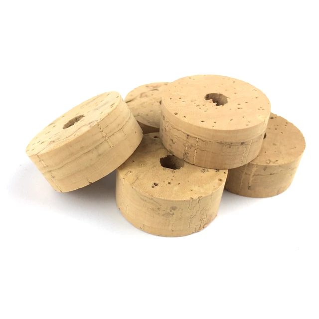 Noonroo Aaa Grade Cork Ring ( 10pcs ) 1 1/4 X 1/2 X 1/4 With A Hole Fishing  Rod Repair Components - Fishing Rods - AliExpress