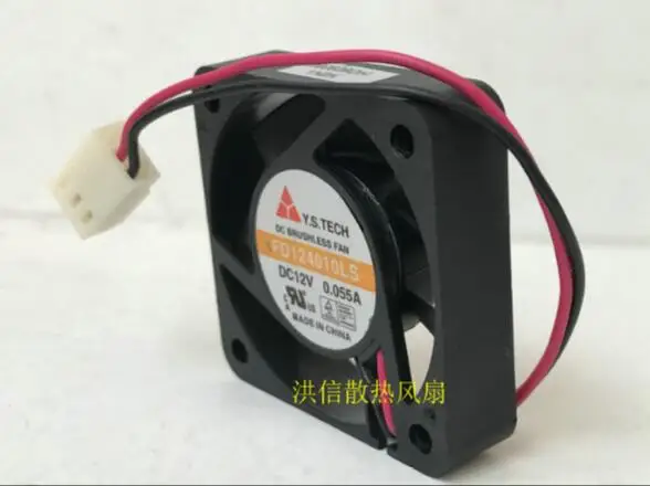 Оригинальный супер тихий вентилятор FD124010LS DC12 в 0 055a 4 см 4010 2