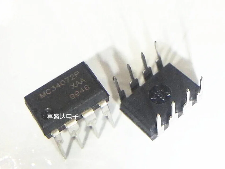 

5pcs MC34072P DIP8 MC34072 DIP-8 MC34072PG DIP