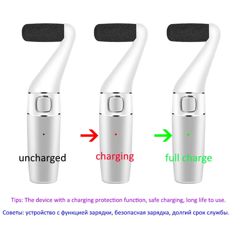 Мощный электрический инструмент для ухода за ногами перезаряжаемый пилинг для сухой и сухой омертвевшей кожи пилинг пилочка для ухода за ногами удалитель мозолей педикюр машина