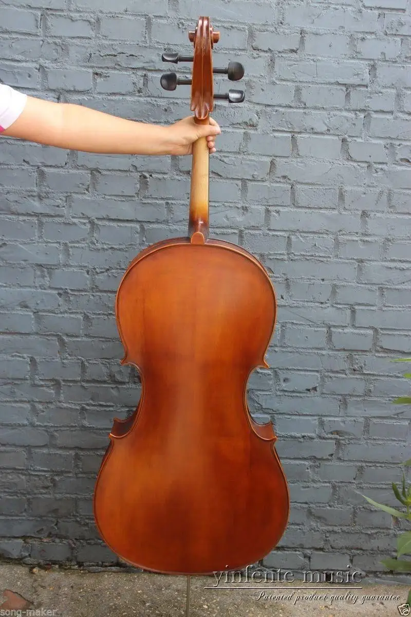 Full Size 4/4 New Cello Solid wood High quality Powerful Sound 4 String