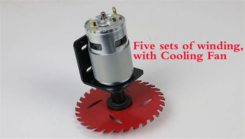 Grande torque 288 w 12000rpm 12 v