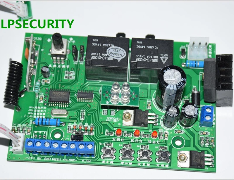 LPSECURITY Материнская плата pcb монтажная контроллера для гаражных ворот открывания